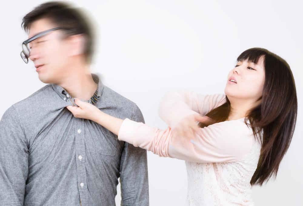 아내의 가정폭력으로 이혼하고 싶다…