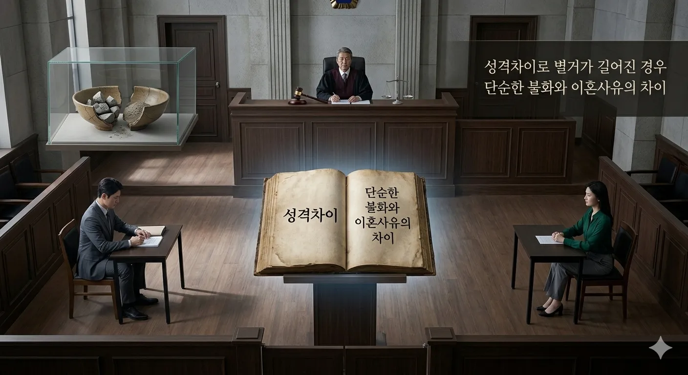 성격차이로 별거가 길어진 경우 단…