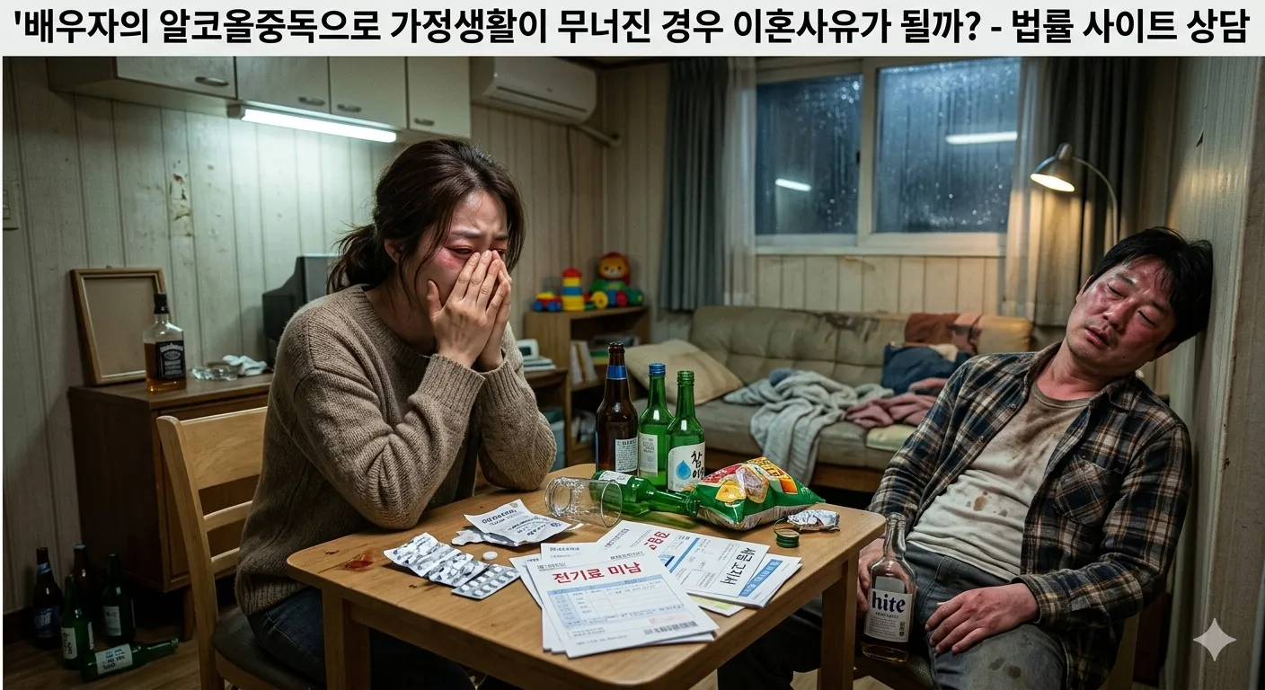 배우자의 알코올중독으로 가정생활이…