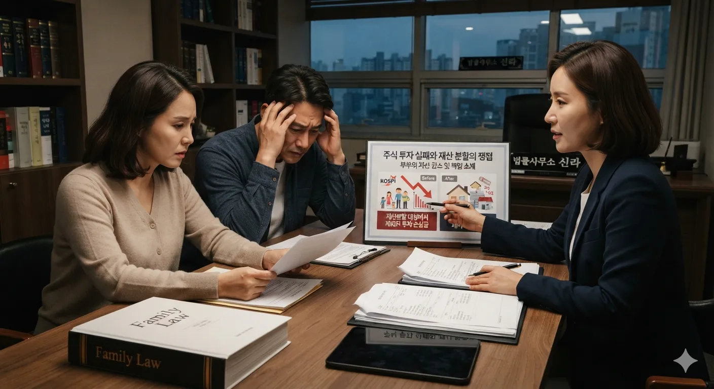 주식투자 실패로 가정경제가 무너진…