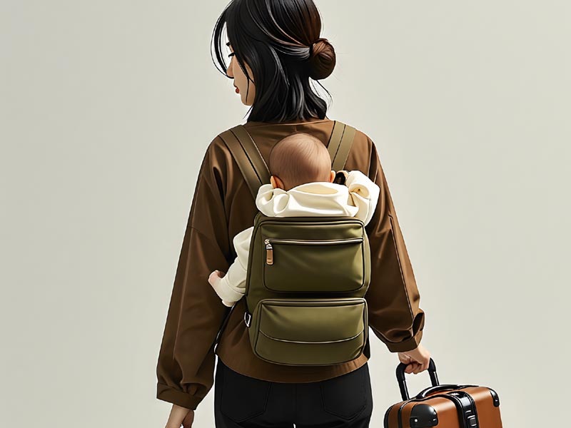 아이를 데리고 싶다. 데리고 나올 때