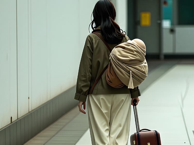 아내가 아이를 데리고 갔지만 유연…