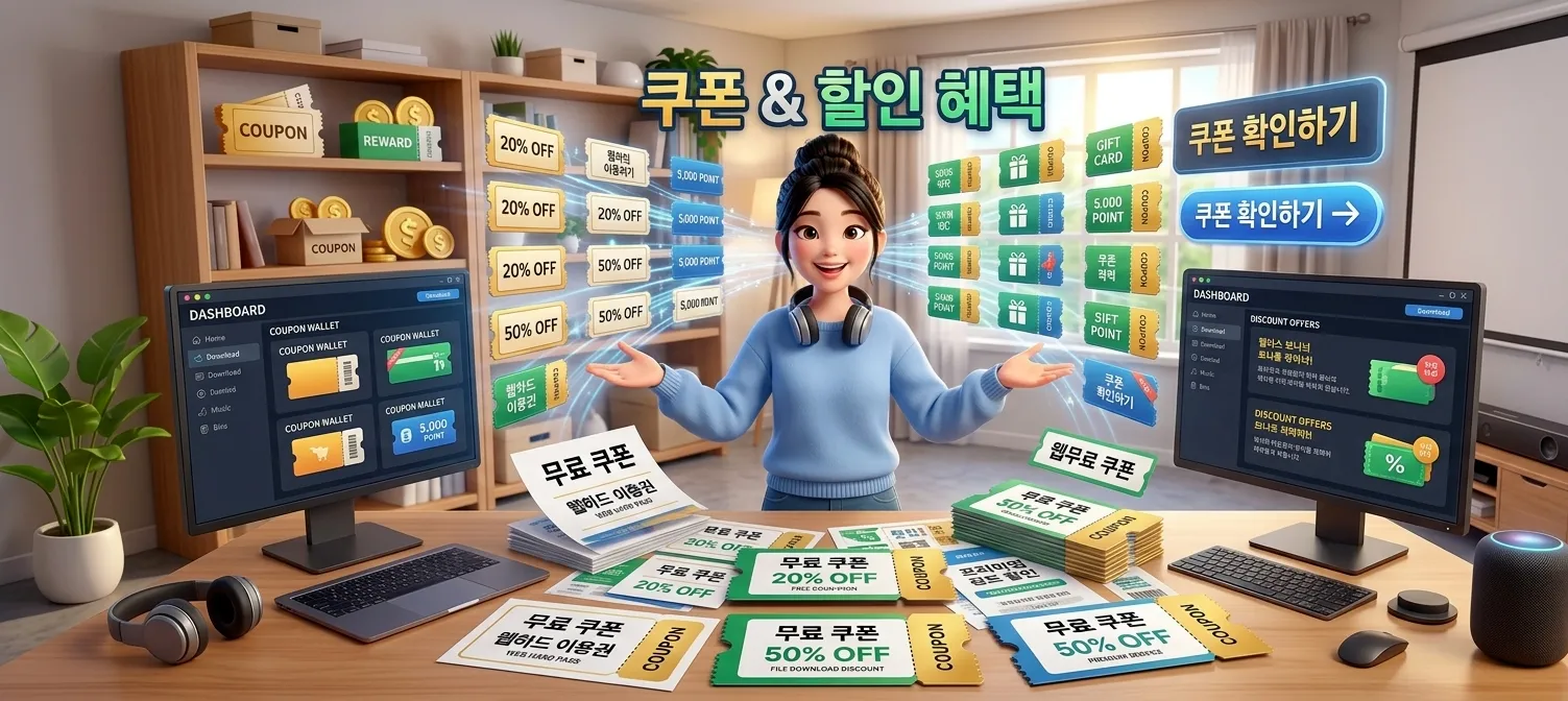쿠폰 받기