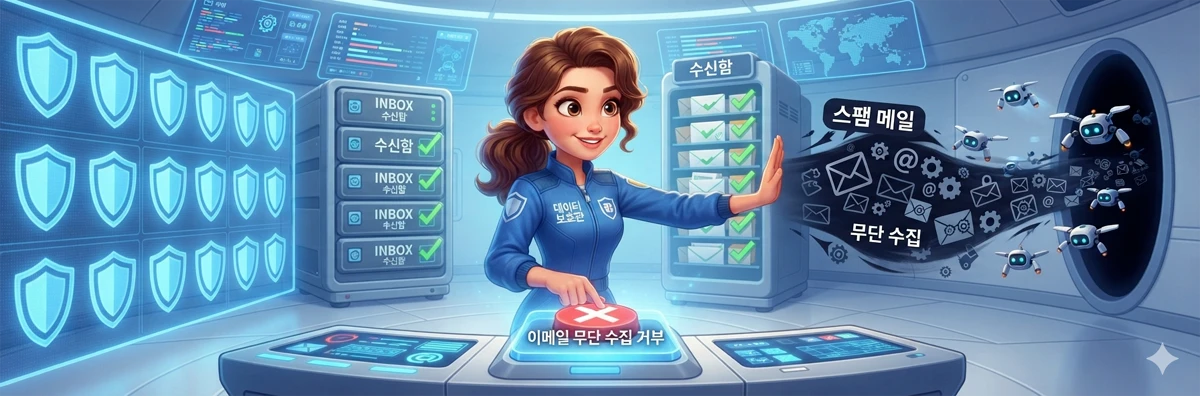 이메일 무단 수집 거부